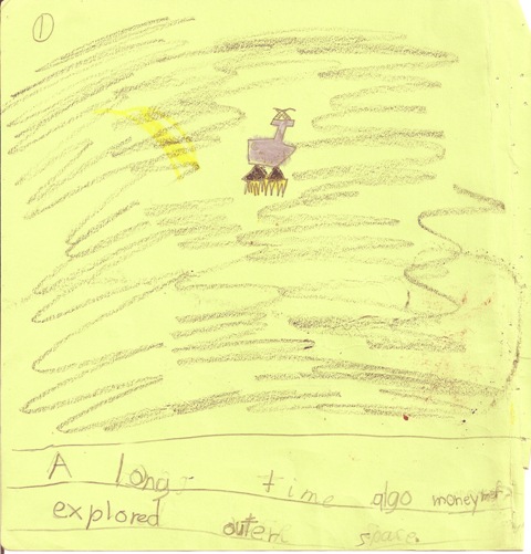 A long time ago, moneymen explored outer space.